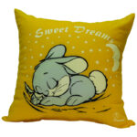 Sweet Dreams Bunny Glow Pillow 12″x 12″ ass. color +$19.95