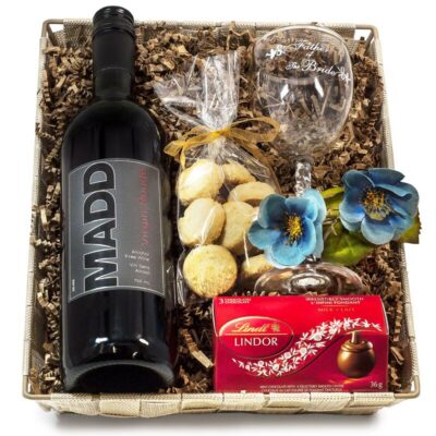 Father of the Bride Wine & Glass Gift Set